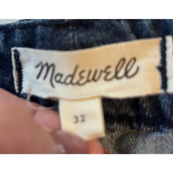 Madewell Denim Utility Zip Skirt Blue Size 32 NWOT‎ - Picture 4 of 13